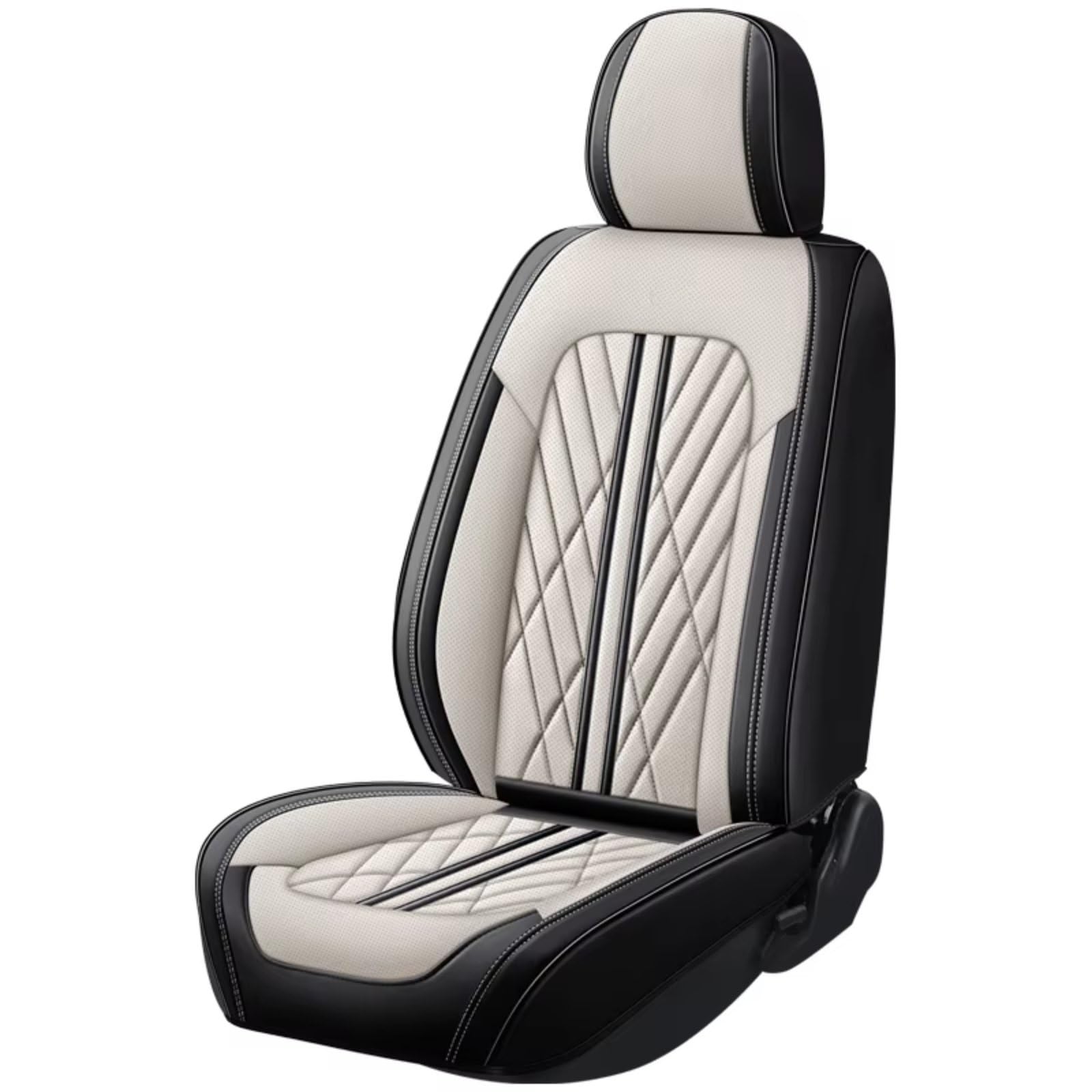 Für A3 Für Sportback A1 A4 A5 A6 A6L A7 A8 A8L Leder Pu Autositzbezüge Auto Sitzbezüge(N 1 PCS) von Dtbdfak
