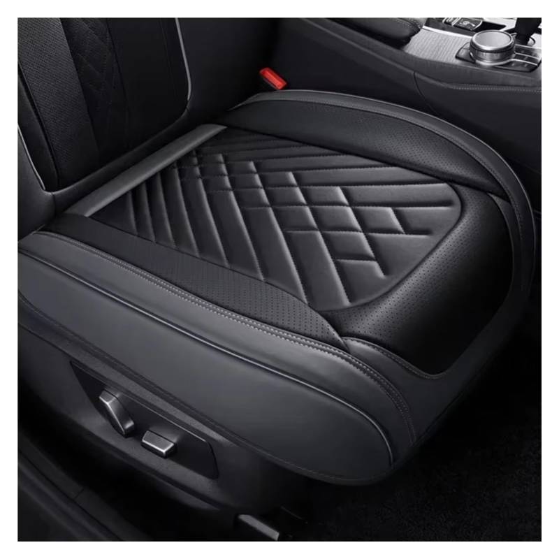 Für Ford Für Focus MK2 Für Edge Für Explorer Für Ecosport Für Escape Für Everest Für Fiesta Auto Sitz Abdeckung Kissen Auto Sitzbezüge(Z Gray Black 1 Seat) von Dtbdfak