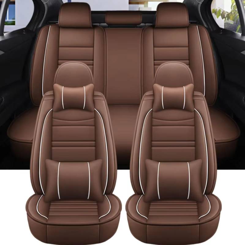 Für Ford Für Fusion Autositzbezüge Autositzschutz Autositzbezug Autositzschoner Auto Sitzbezüge(K 9 PCS) von Dtbdfak
