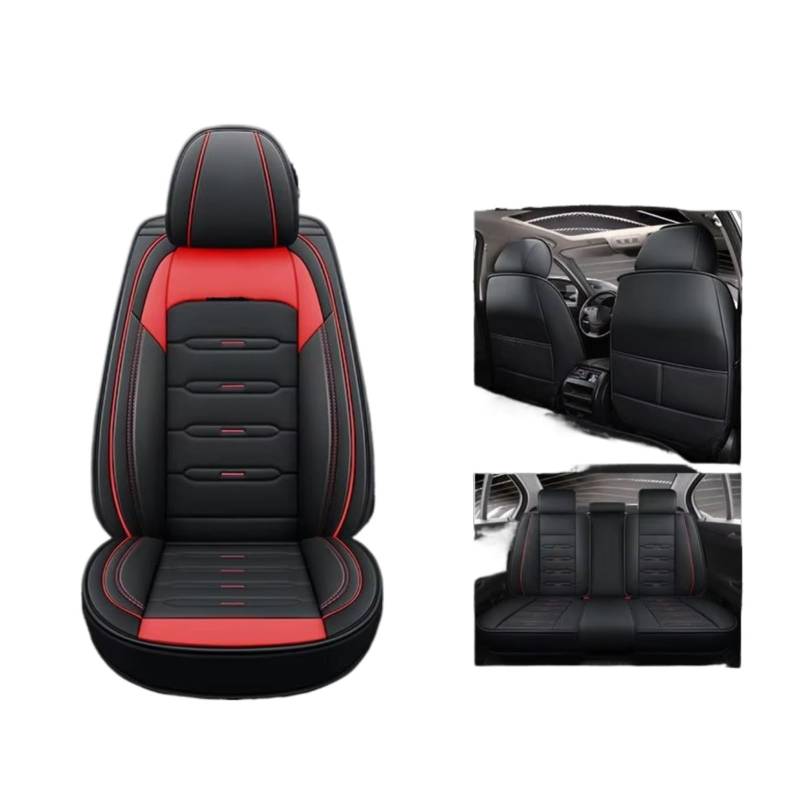 Für Haval Alle Für Modelle H3 H4 H6 H1 H2 H7 H8 H9 H5 M6 H2S H6 Für Coupe Für JOLION F7 F7X Auto Sitz Abdeckung Auto Sitzbezüge(Black Red) von Dtbdfak