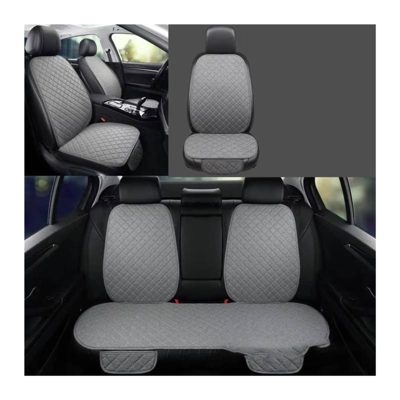 Für Isuzu Auto Styling Auto Zubehör Auto Sitz Abdeckung Leder Auto Sitzbezüge(C 5 Sheet Grey) von Dtbdfak