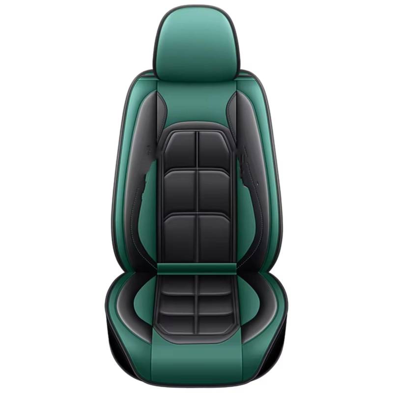 Für KIA Für Ceed Für Rio Für Carens Für Camival Für Picanto Für Telluride Für Cerato 1 PC Auto Sitz Abdeckung Auto Sitzbezüge(D Black Green 1 Seat) von Dtbdfak