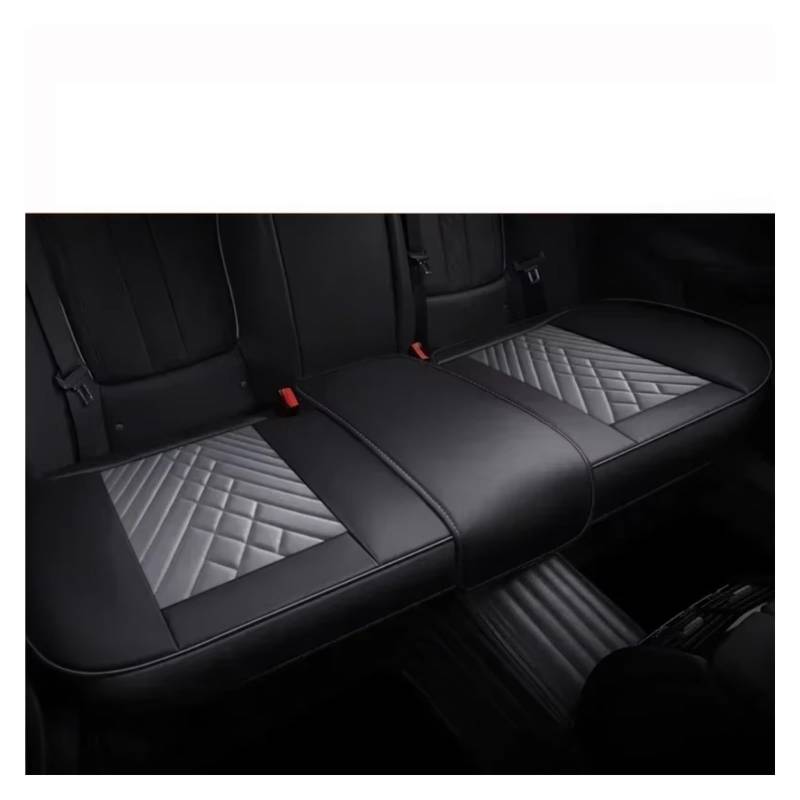 Für MG ZS EV GT Für EHS Für RX5 MG4 Für Mulan MG5 Für Marvel R MG6 Vollständige Abdeckung Pu Leder Auto Sitz Abdeckung Kissen Auto Sitzbezüge(Q Only Rear Seat) von Dtbdfak