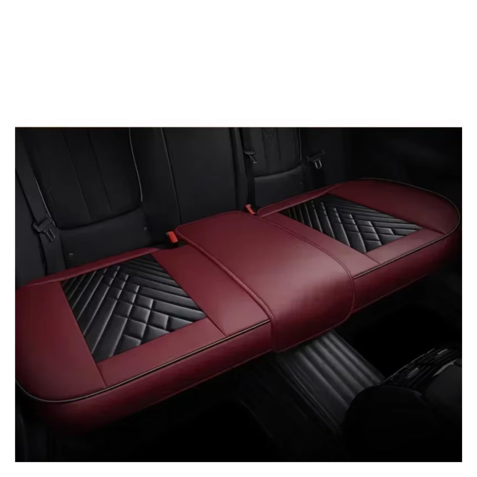 Für Mazda 3 Für CX-5 2 5 6 CX-3 Für CX-4 CX-7 CX-9 RX-8 CX-30 CX-50 Vollständige Abdeckung Pu Leder Auto Sitzbezug Kissen Auto Sitzbezüge(T Only Rear Seat) von Dtbdfak