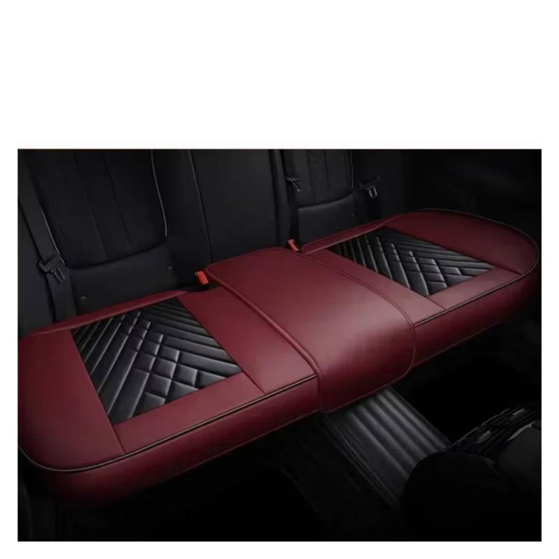 Für Mazda 3 Für CX-5 2 5 6 CX-3 Für CX-4 CX-7 CX-9 RX-8 CX-30 CX-50 Vollständige Abdeckung Pu Leder Auto Sitzbezug Kissen Auto Sitzbezüge(T Only Rear Seat) von Dtbdfak