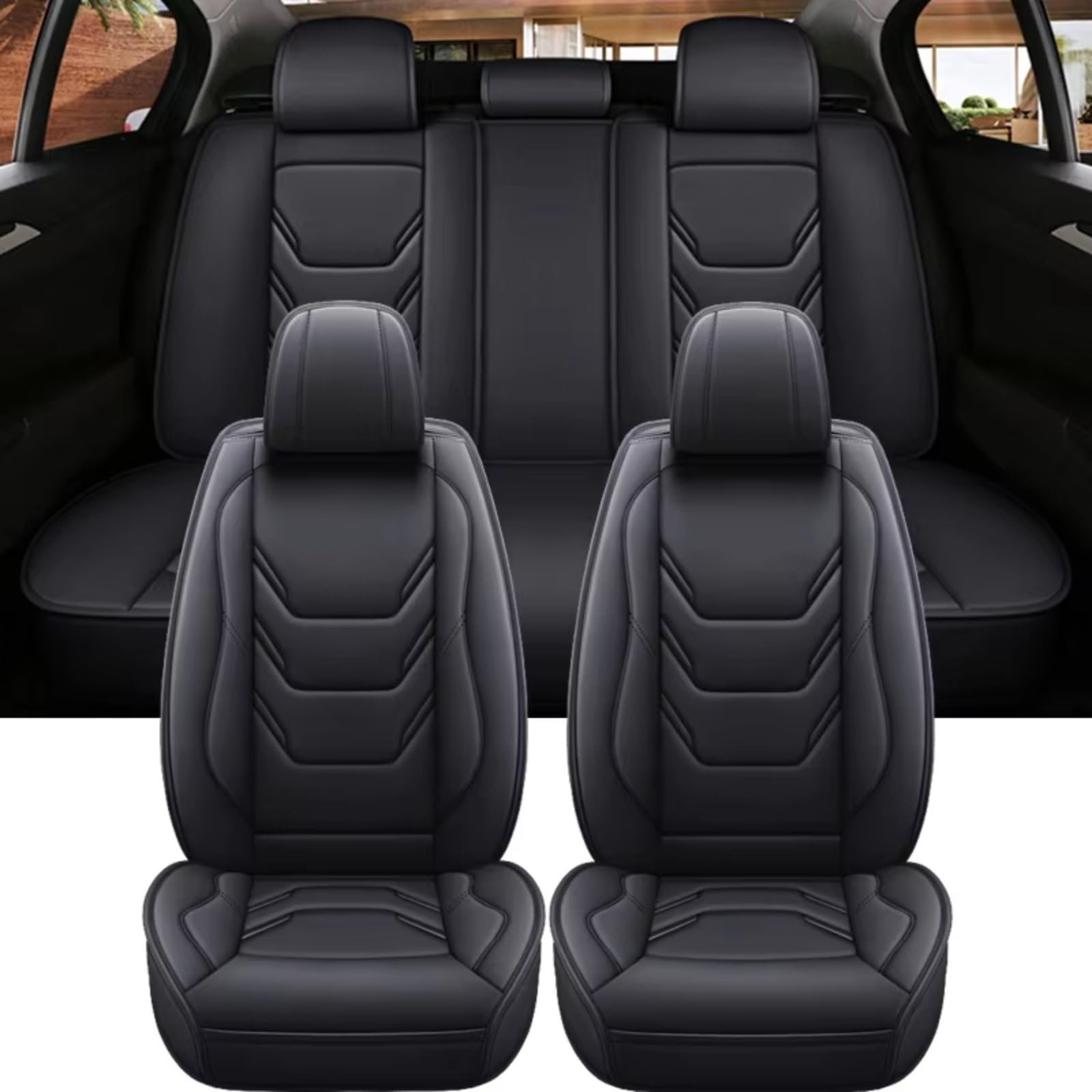 Für Opel Für Insignia Für Amarok Zubehör Innenräume Auto Protector Auto Sitzbezug Auto Sitzbezüge(E 5 PCS) von Dtbdfak