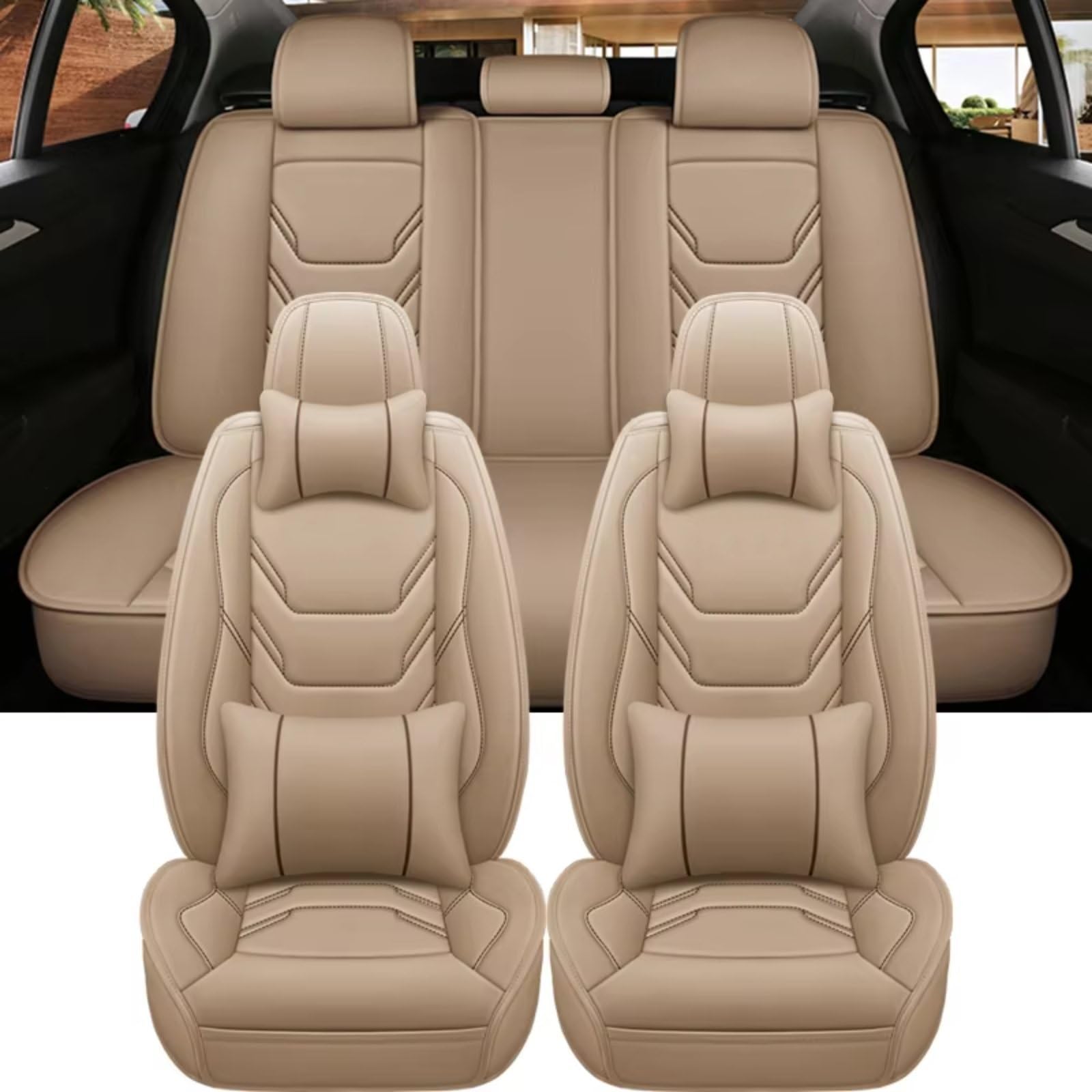 Für Opel Für Insignia Für Amarok Zubehör Innenräume Auto Protector Auto Sitzbezug Auto Sitzbezüge(S 9 PCS) von Dtbdfak
