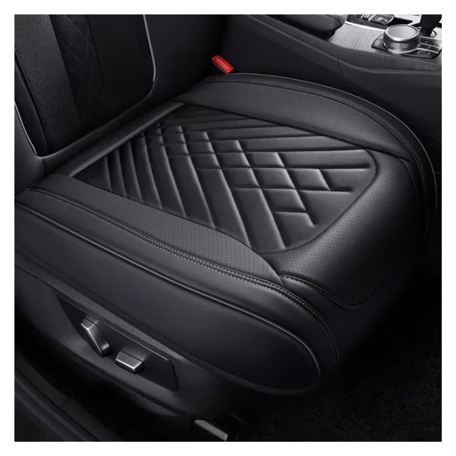 Für Peugeot 206 307SW 308 407 408 508sw 208 2008 3008 4008 5008 Autositzbezug Kissen Auto Sitzbezüge(B Black 1 Seat) von Dtbdfak