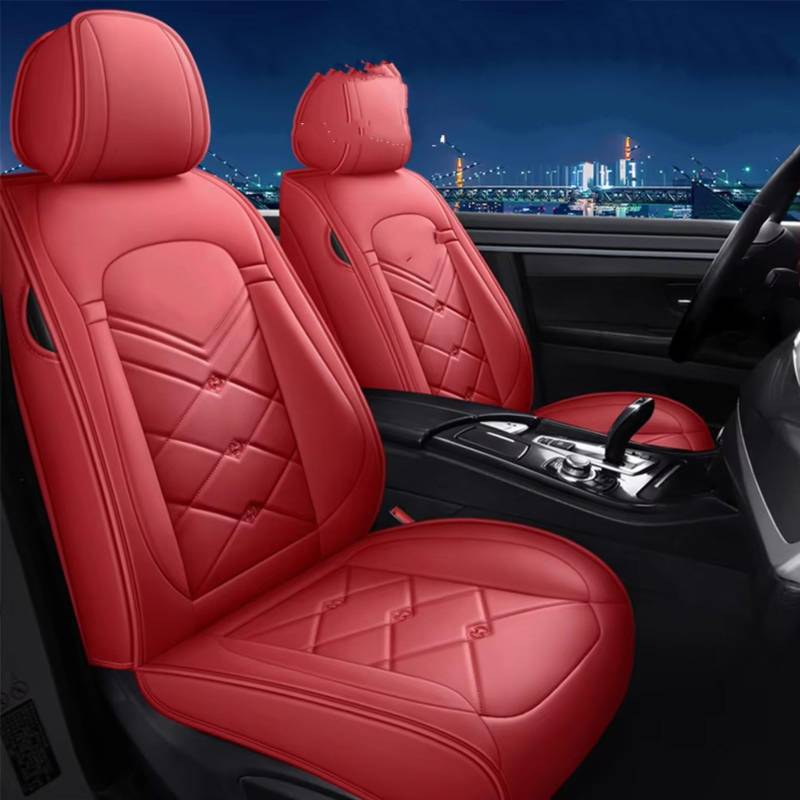 Für Volvo V50 V40 C30 Für Xc90 2010~2020 Für Xc60 S80 S60 2011~2017 S40 V70 V60 Xc40 Sitzschutz Autositzbezüge Auto Sitzbezüge(F Front red) von Dtbdfak