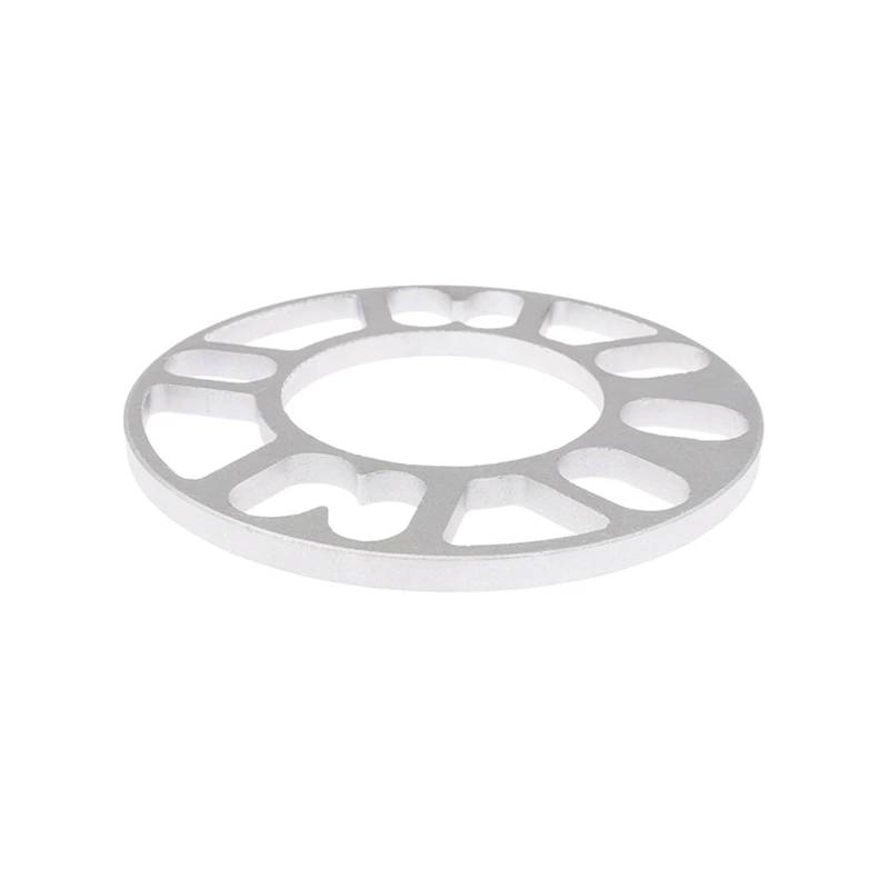 Spurverbreiterung 3/5/6/8/10mm Legierung Aluminium Auto Rad Spacer Adapter Distanzscheiben Platte Auto Zubehör Auto Radnabe Änderung Und Erweiterung Stück Spurverbreiterungen(10mm) von Dtbdfak