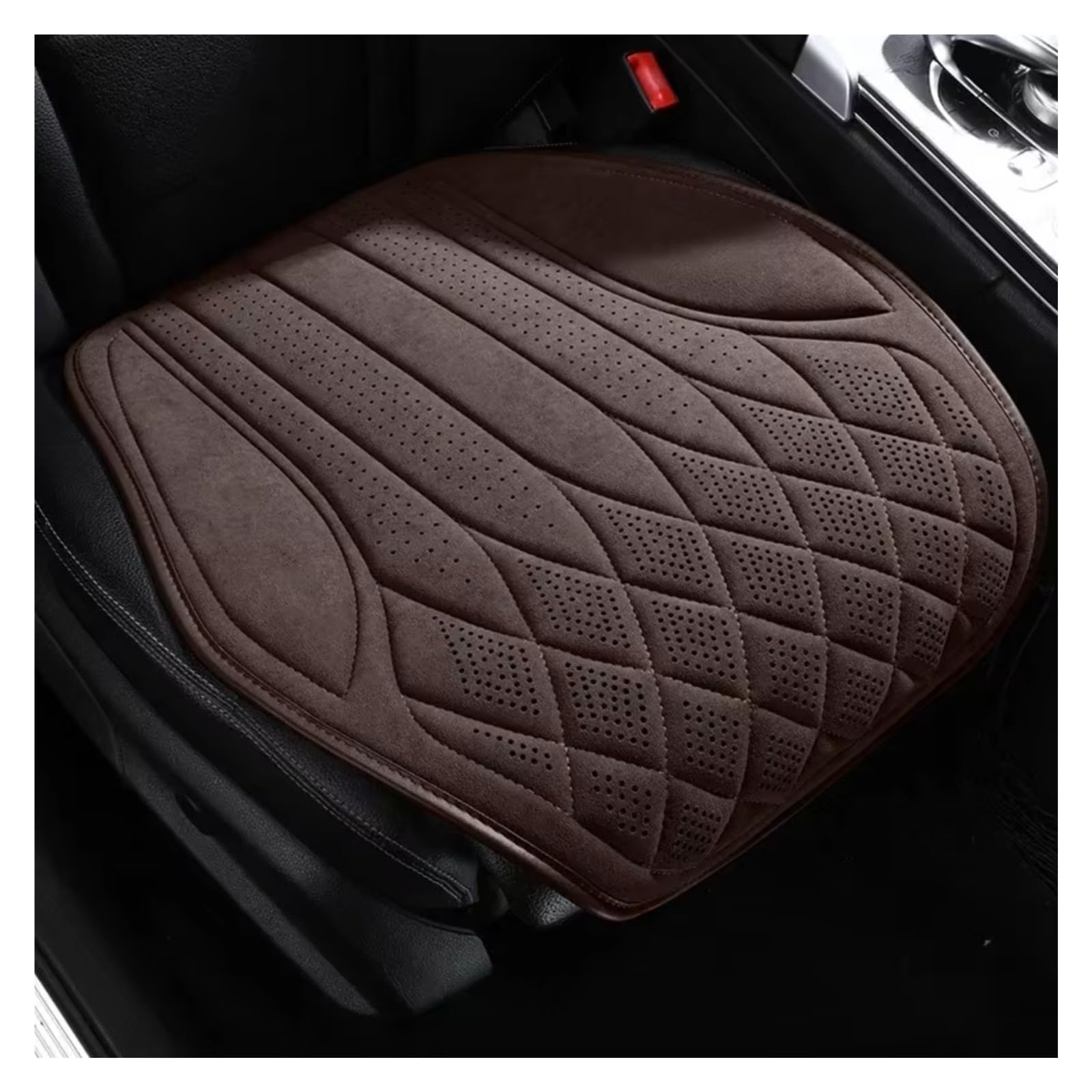 Universeller Autositzbezug Für Vier Jahreszeiten Flachs Atmungsaktiv rutschfest Für Autositze Für Schutz Von Autositzen Auto Sitzbezüge(I Brown Front seat) von Dtbdfak