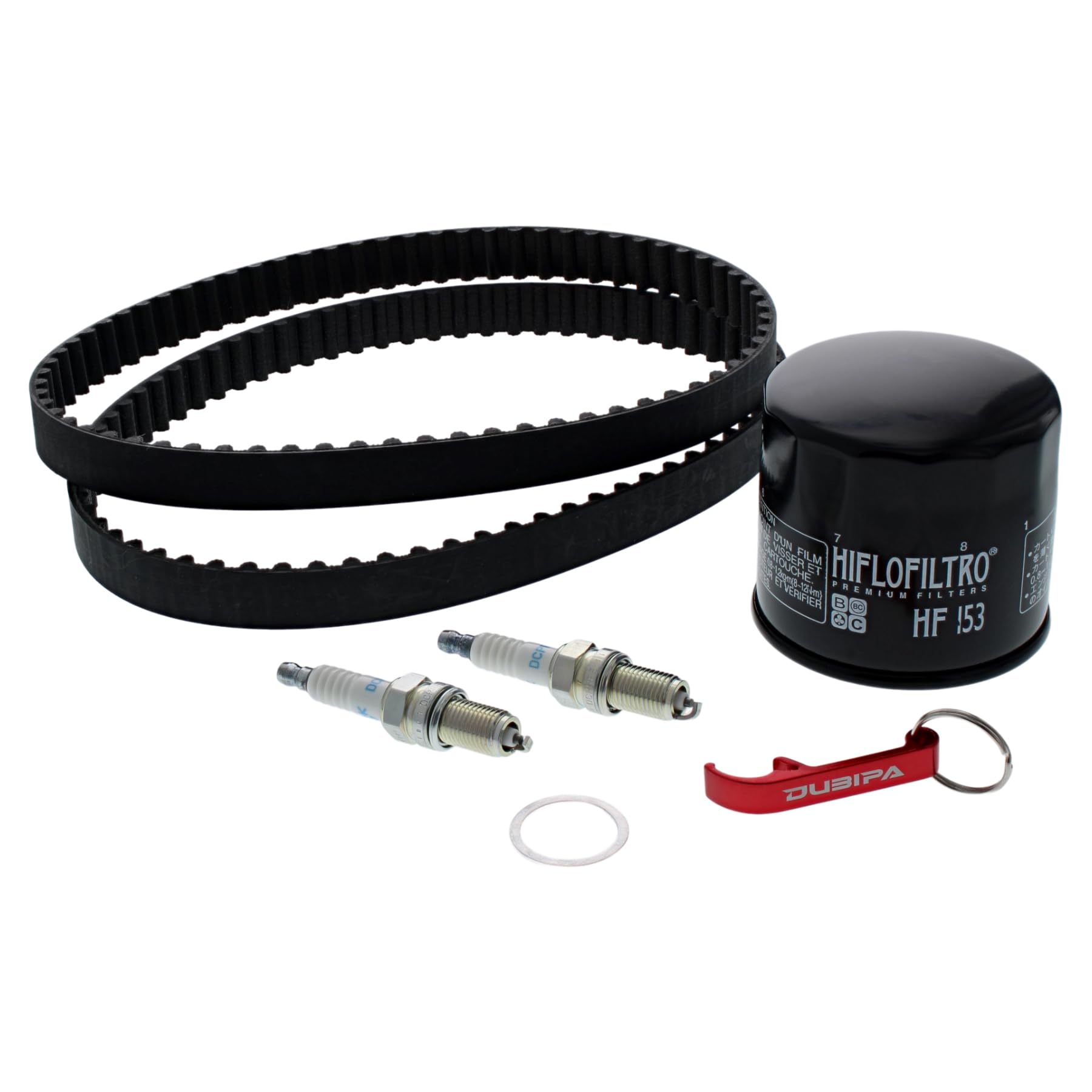 DuBiPa Inspektionsset Wartungspaket Set für Ducati ST4 aus Zahnriemen Zündkerzen und Ölfilter DuBiPa Inspektionsset Wartungspaket Set für Ducati ST4 aus Zahnriemen Zündkerzen und Ölfilter von DuBiPa