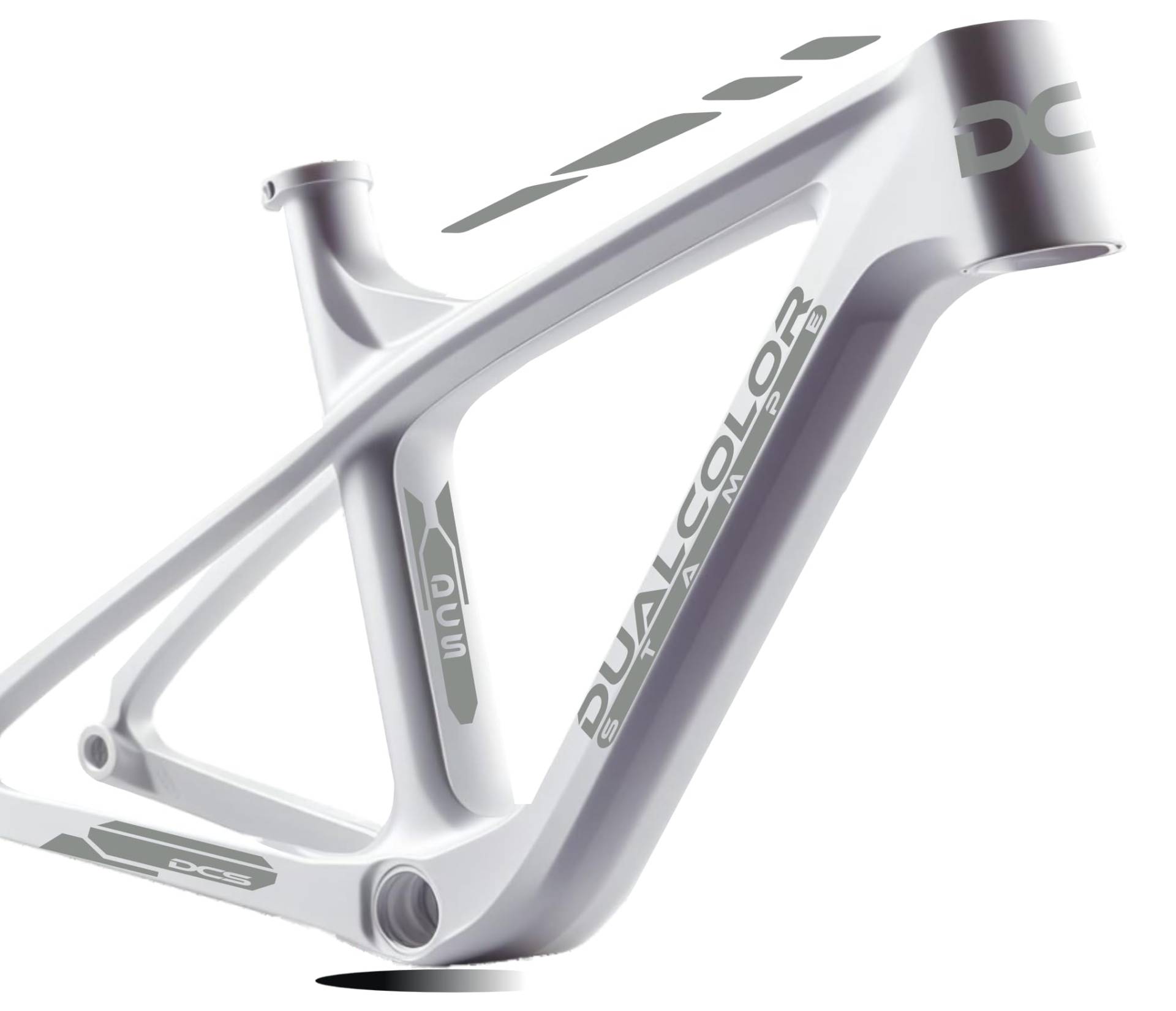 Decal 7er Set Aufkleber Fahrrad Rahmen Fahrrad Rahmen MTB BDC Universal Schutz Code B0190 Grau 74 Decal 7er Set Aufkleber Fahrrad Rahmen Fahrrad Rahmen MTB BDC Universal Schutz Code B0190 Grau 74 von DualColorStampe