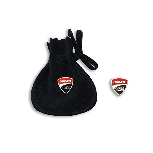 Ducati Anstecker Schwarz Modern Stift mit Sicherheitsnadel von Ducati