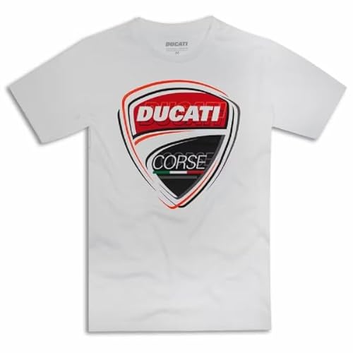 Ducati Corse Sketch 2.0 T-Shirt weiß Größe M von Ducati
