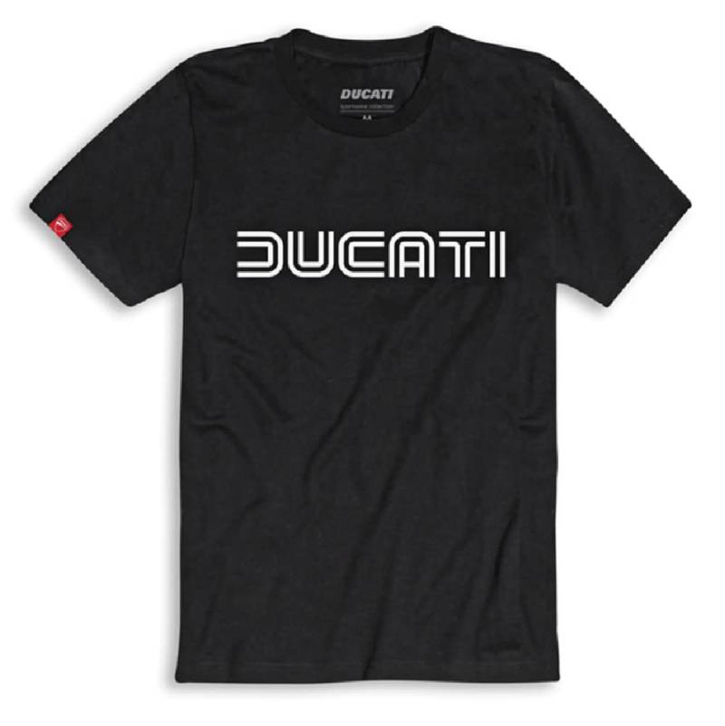 Ducati Ducatiana 80s T-Shirt schwarz Größe M von Ducati