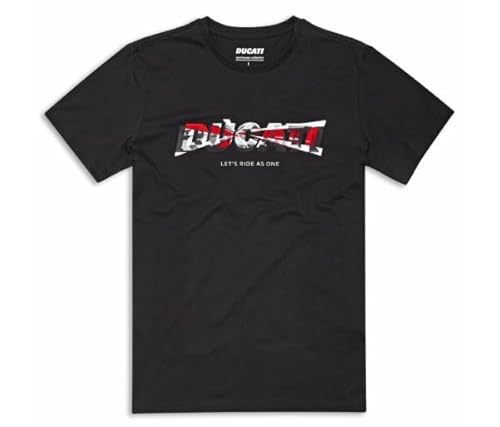 Ducati Logo 2.0 T-Shirt schwarz Größe L von Ducati