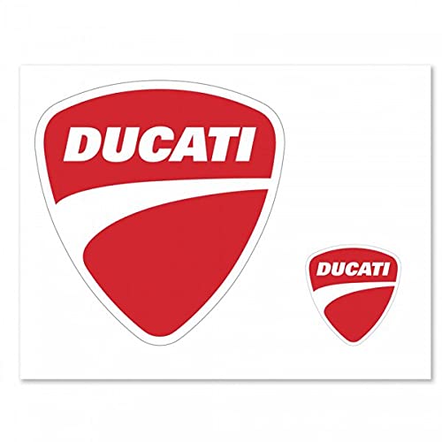 Ducati Logo Aufkleber 2 Stück von Ducati