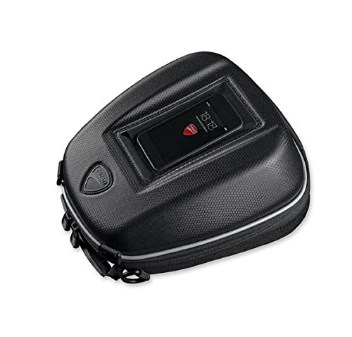 Ducati Tankrucksack - Motorradkoffer - 5 Liter - Schwarz - Einfarbig - Halbsteif - Nylon oder Polyester - Türmontage - Ducati Original von Ducati