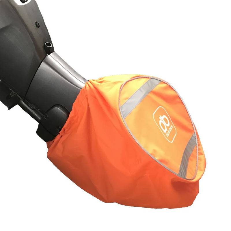 Ducksback Boots-Außenbordmotor-Propeller-Abdeckungstasche (Prop), für große Motoren (100 PS und mehr) (Orange) von Ducksback