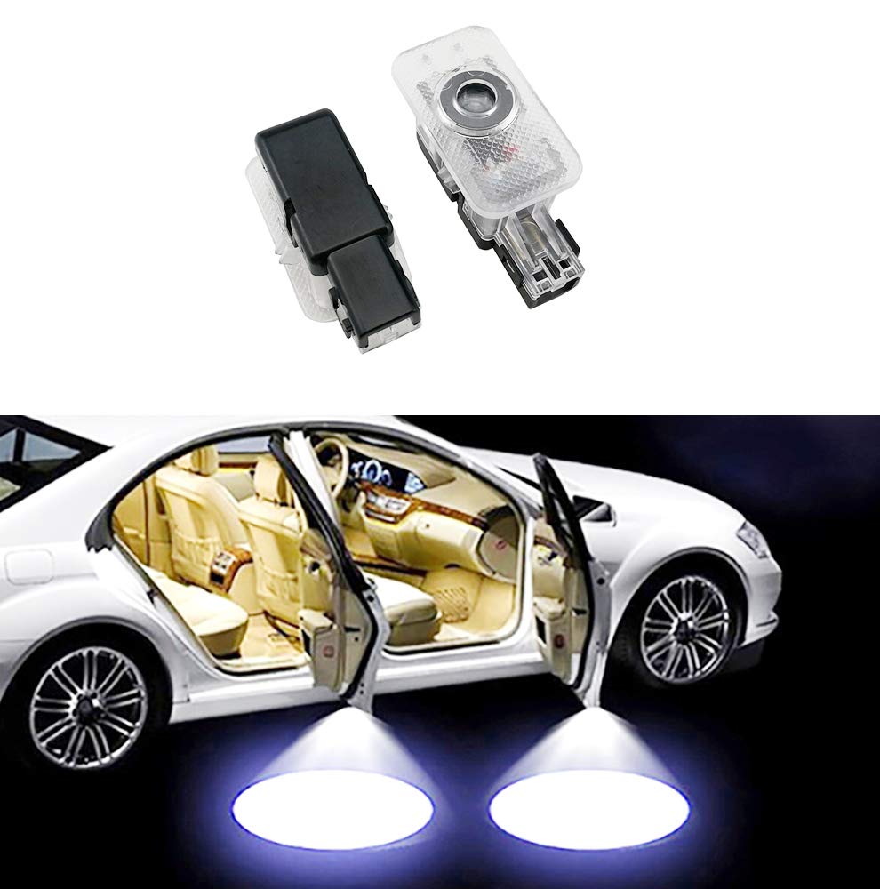 Duleutgnu Lot von 2 Autotür Logo LED Einstiegsleuchte Lichter Tür Beleuchtung Willkommen Projektionslicht Emblem HD für Volvo von Duleutgnu