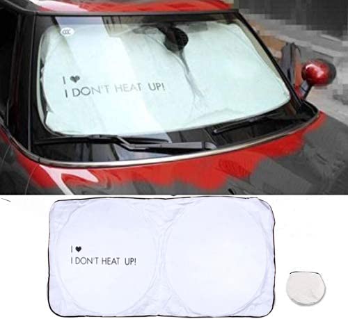 PopUp Car Styling Folder Sunshade Countryman Cooper die vordere Schallwand Sunshade Windschutzscheibe Sonnenschutz UV für Mini F55 F56 F54 Countryman Abmessungen: 145 x 67 cm PopUp Car Styling Folder Sunshade Countryman Cooper die vordere Schallwand Sunshade Windschutzscheibe Sonnenschutz UV für Mini F55 F56 F54 Countryman Abmessungen: 145 x 67 cm von Duleutgnu
