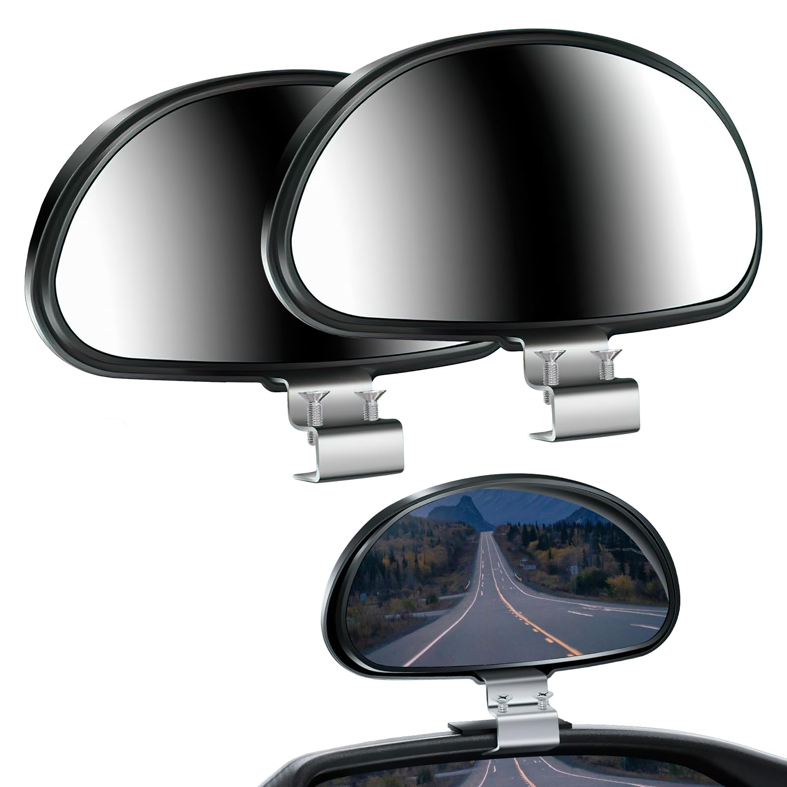 Toter Winkel Spiegel Auto Blind Spot Spiegel, 2er Set HD Konvexe Rückspiegel, Einstellbare Weitwinkel-Sicht, Zusätzliche Sicherheitsspiegel für Alle Fahrzeugtypen, Einfache Montage Toter Winkel Spiegel Auto Blind Spot Spiegel, 2er Set HD Konvexe Rückspiegel, Einstellbare Weitwinkel-Sicht, Zusätzliche Sicherheitsspiegel für Alle Fahrzeugtypen, Einfache Montage von Dumhuts