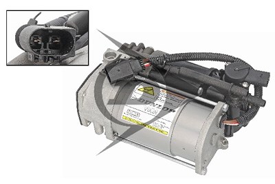 Dunlop Airsuspension Kompressor, Druckluftanlage [Hersteller-Nr. 71286] für BMW von Dunlop Airsuspension