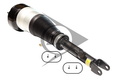 Dunlop Airsuspension Luftfederbein [Hersteller-Nr. 71219] für Mercedes-Benz von Dunlop Airsuspension