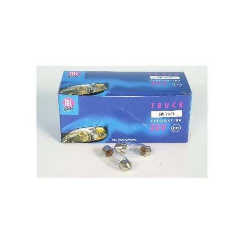 Dunlop Automotive All Ride 871125200776 Leuchtmittel Carlight 24 V 4 W BA9s von Dunlop Automotive