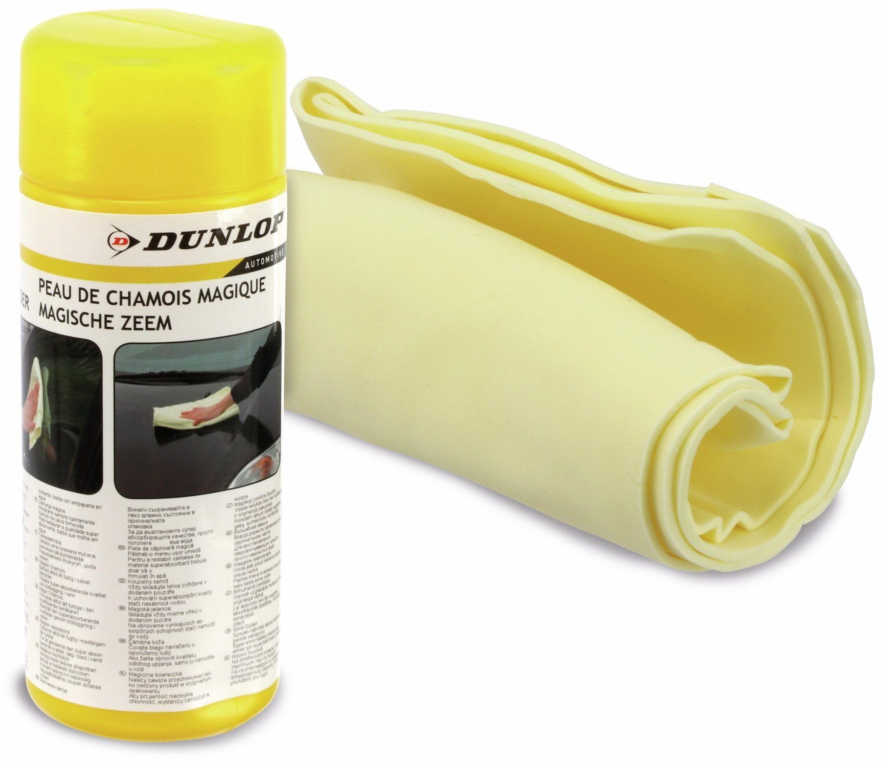 Dunlop Magische Reinigungstücher für das Auto - Set von 12 Stück - Superabsorbierend - Wiederverwendbar - Innen und Außen Auto - 18 x 6 CM von Dunlop Automotive