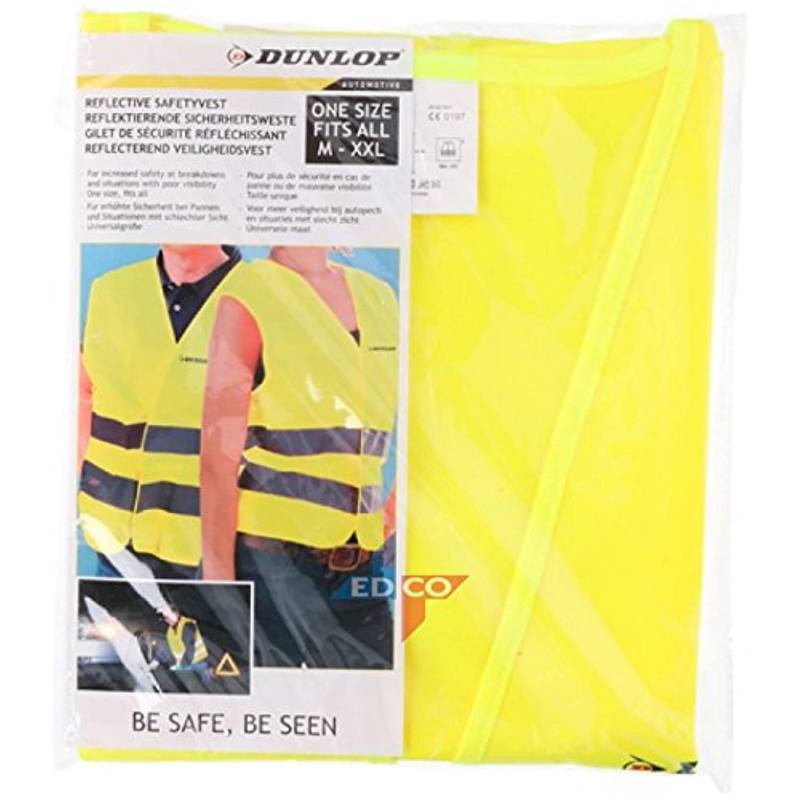 Dunlop 871125208265 Sicherheitsweste, Gelb von Dunlop Automotive
