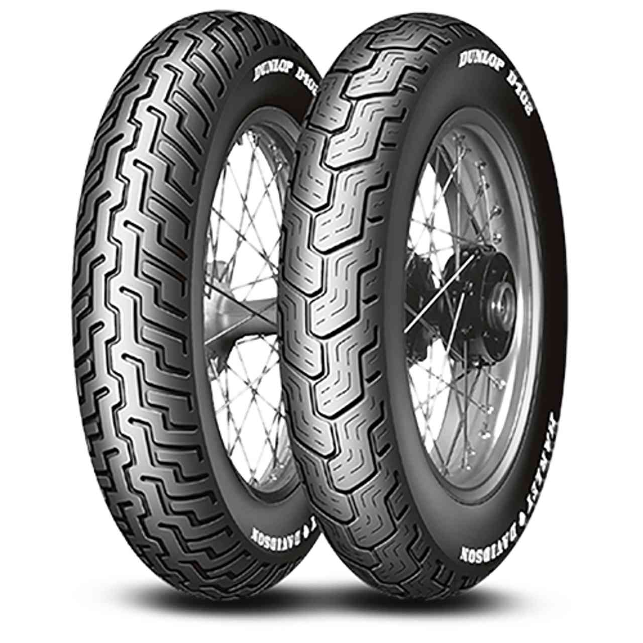 DUNLOP D 402 TOUR ELITE II H/D 90 B16 M/C TL 74H SW REAR von Dunlop