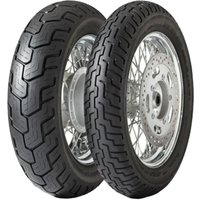 DUNLOP D404 130/90-16 TT 67S Produktionsdatum 2021, Motorradreifen Vorne von Dunlop