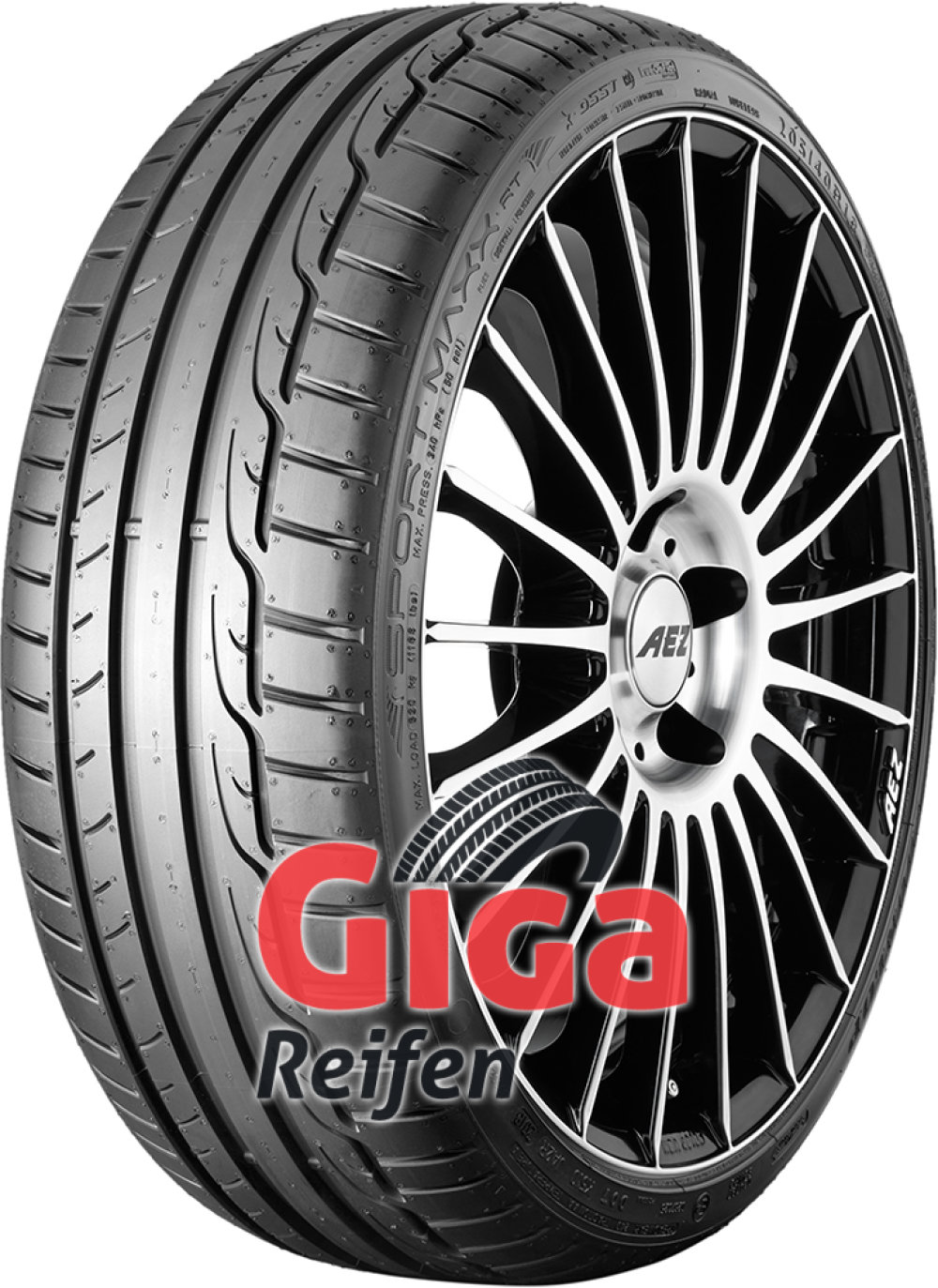 Dunlop Sport Maxx RT DSROF ( 205/45 R17 88W XL *, runflat ) von Dunlop