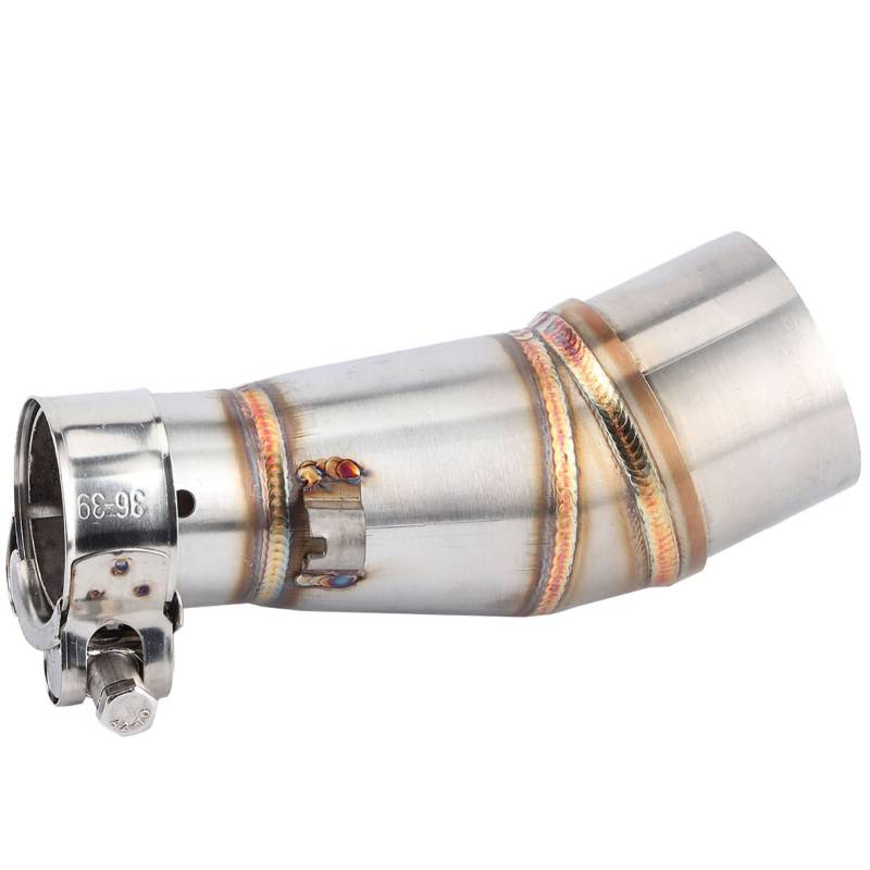 Auspuffschallrohr, Motorradschlupf Am Auspuff-Mittelverbindungsrohr-Adapteranschluss für Z250 250 13-16 von Duokon