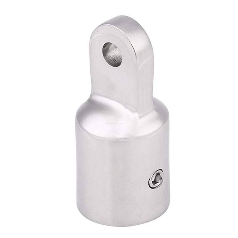 Duokon 7/8 Zoll 3/4 Zoll Edelstahl Auge Ende, Auge Endkappe für Boot Bimini Top Cap Montage Hardware (Silber)(19mm) von Duokon