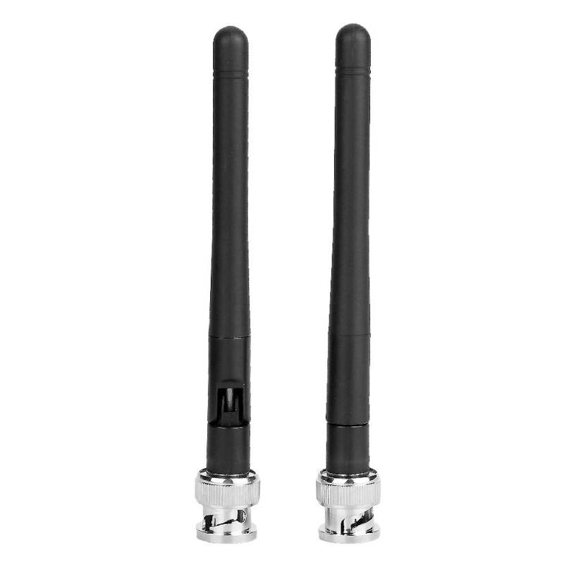 UHF-Antenne, Duokon 2 Stück UHF Antenne mit BNC Anschluss für Sennheiser EW100 EW300 EW500 G3 Empfänger HM von Duokon
