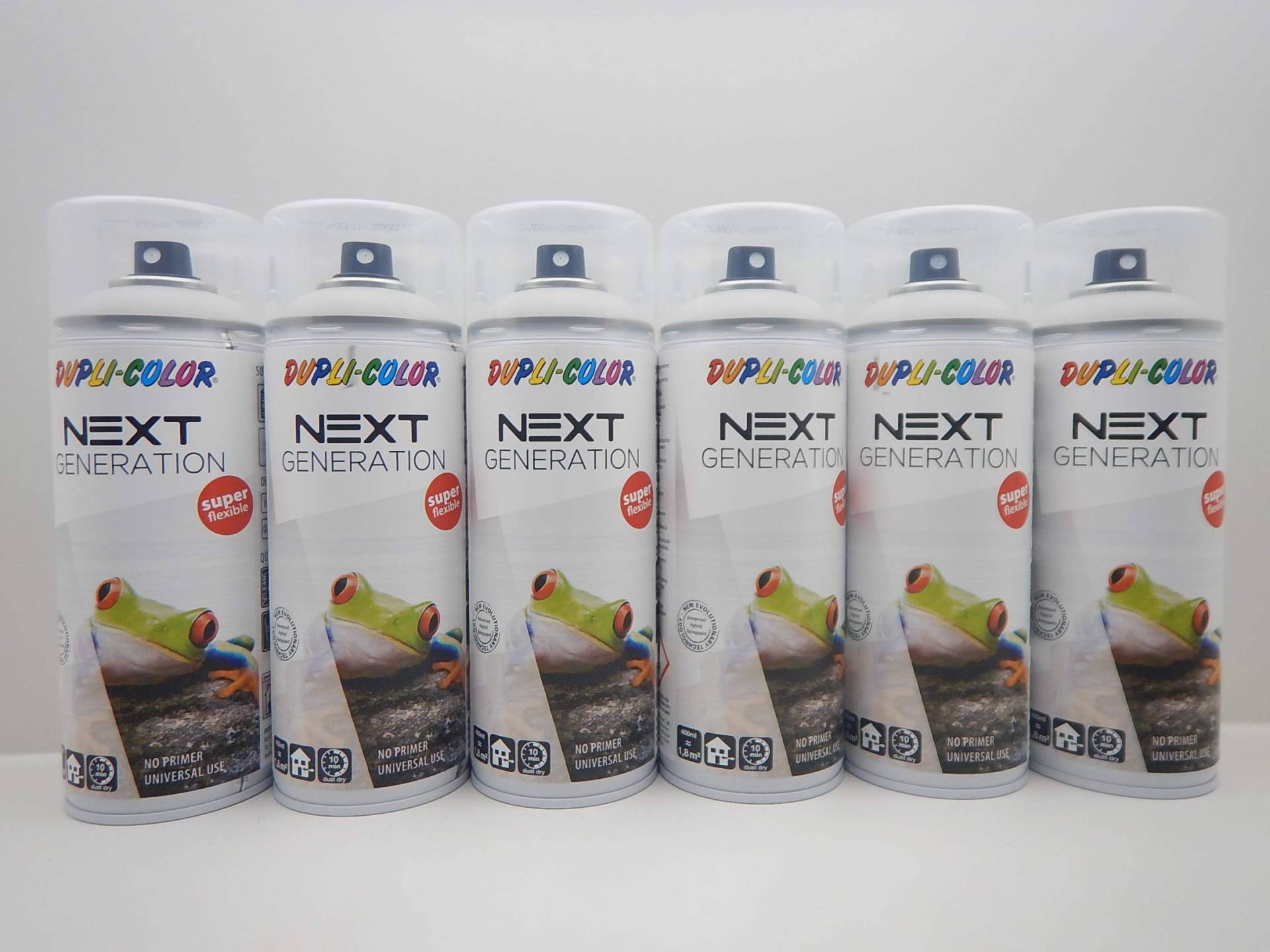 Dupli Color 1K Next KLARLACK Lack SEIDENMATT Spray Lack SPRAYDOSE 400ML (6) von Dupli-Color