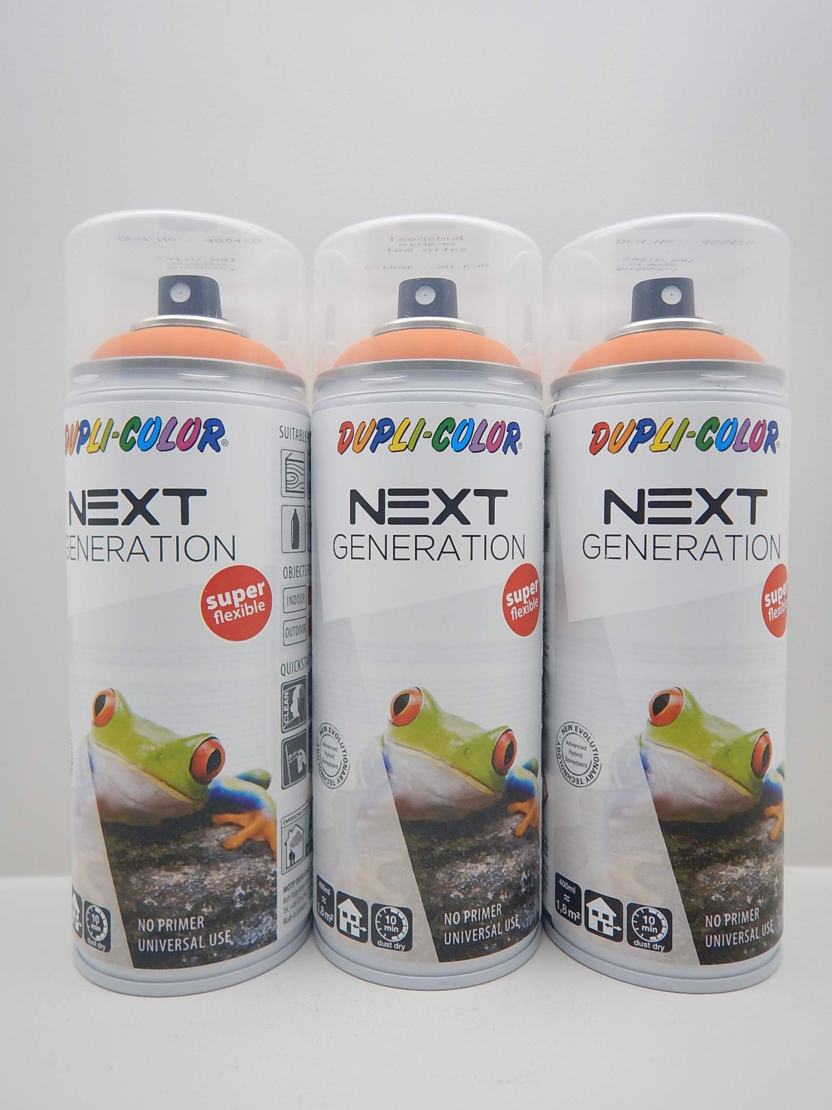 DUPLI-COLOR 2in1 Next Budapest ORANGE SEIDENMATT Spray Lack SPRAYDOSE 400ML (3) von Dupli-Color