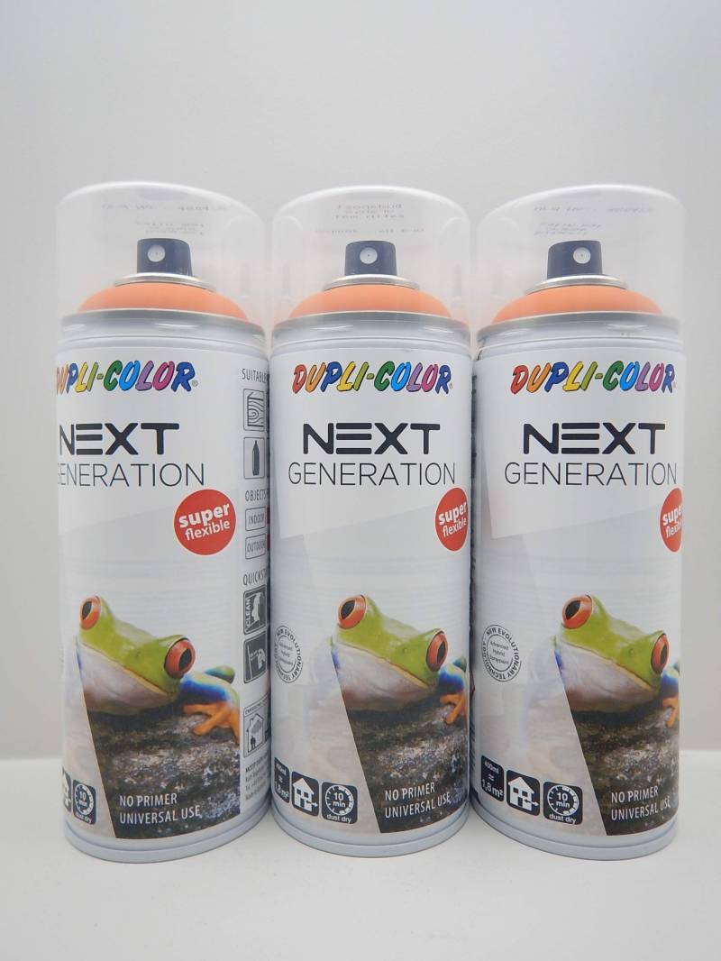 DUPLI-COLOR 2in1 Next Budapest ORANGE SEIDENMATT Spray Lack SPRAYDOSE 400ML (3) von Dupli-Color