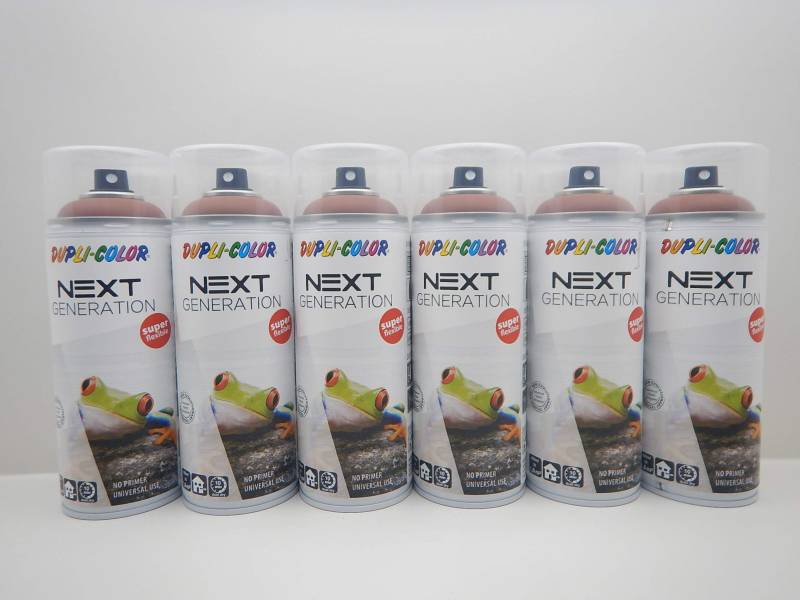 DUPLI-COLOR 2in1 Next Lisbon BRAUN SEIDENMATT Spray Lack SPRAYDOSE 400ML (6) von DUPLI-COLOR