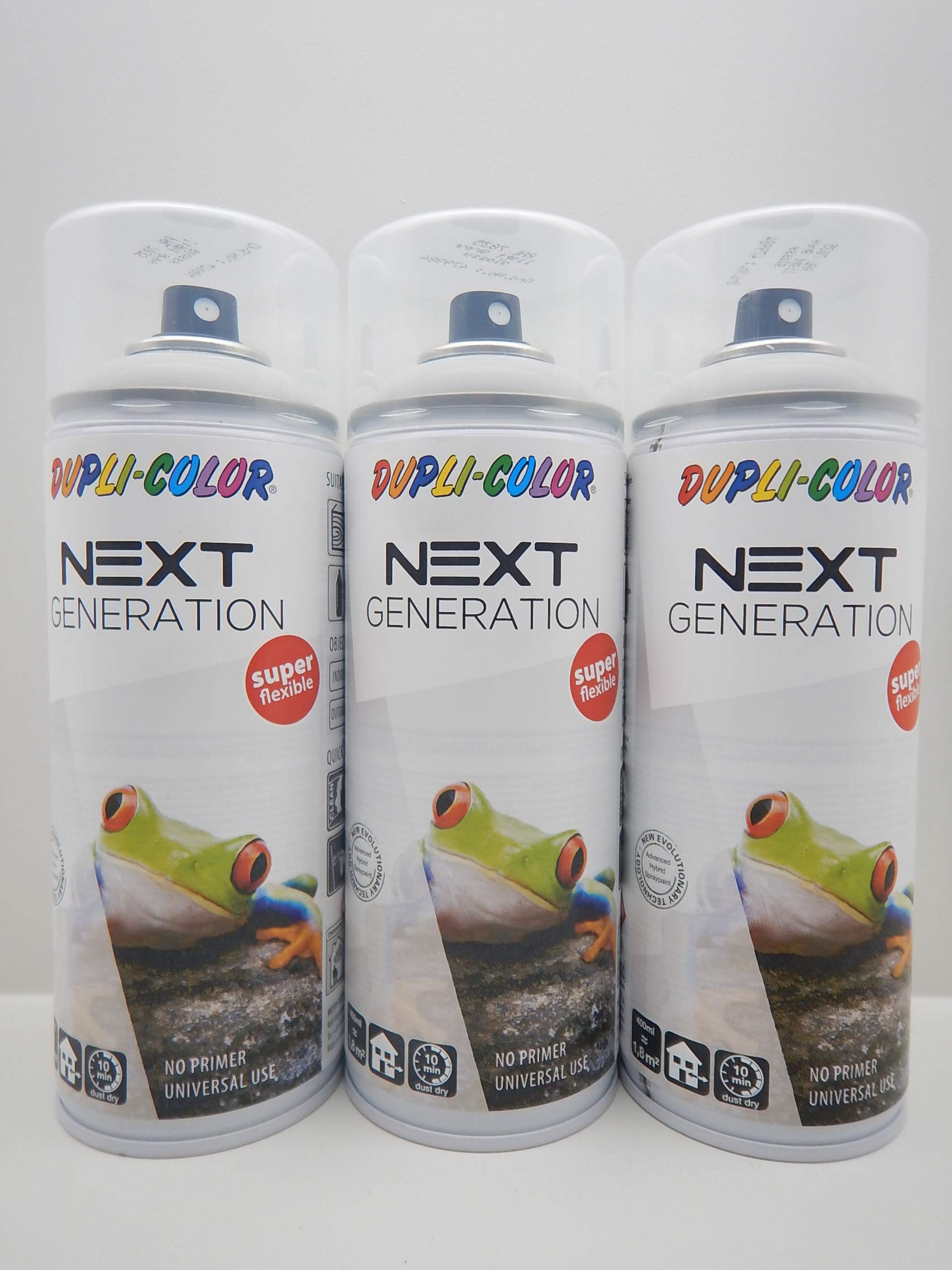 DUPLI-COLOR 2in1 RAL 7035 Next LICHTGRAU GLÄNZEND Lack Spray SPRAYDOSE 400ML (3) von Dupli-Color
