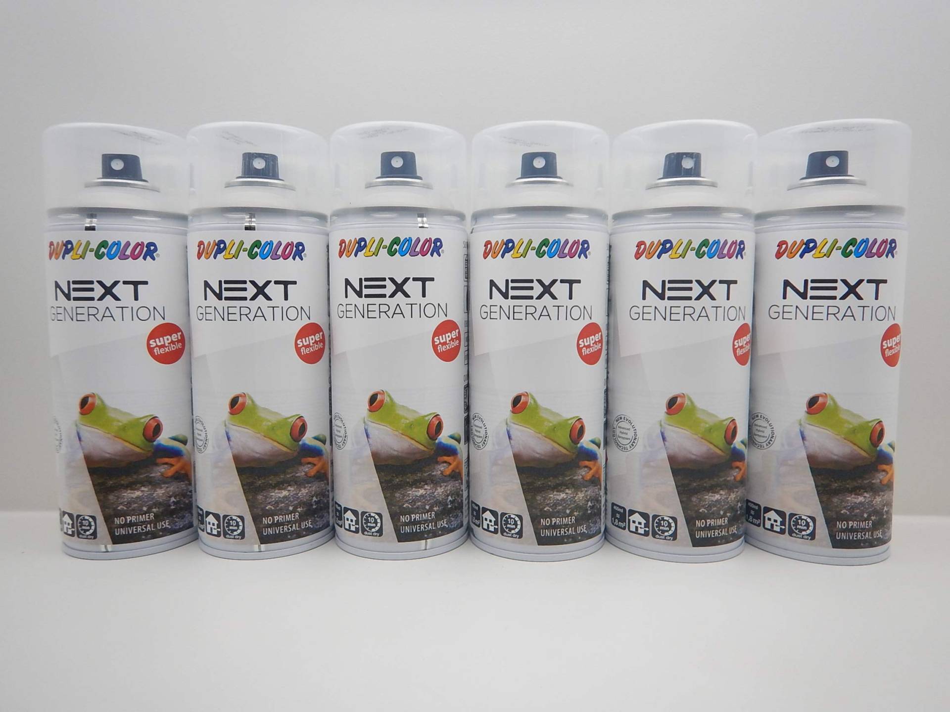 DUPLI-COLOR Next KLARLACK GLÄNZEND Clear Coat Spray Lack SPRAYDOSE 400ML (6) von DUPLI-COLOR