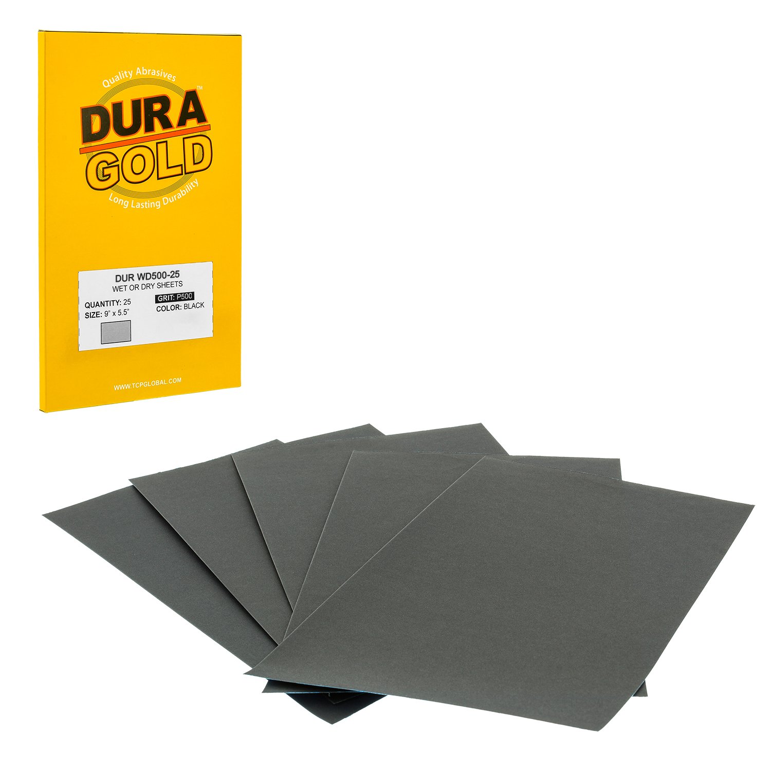 dura-gold 500 Körnung 9 x 11 Nass oder Trocken Sand sandpaper-box von dura-gold von Dura-Gold