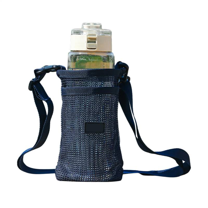 Duroecsain Flaschenhalter Mit Tragegurt | Wasserflasche Halterung Tasche,Leicht Verstellbare Stilvolle Tragetasche Für Fitnessstudio Camping Und Pendeln von Duroecsain