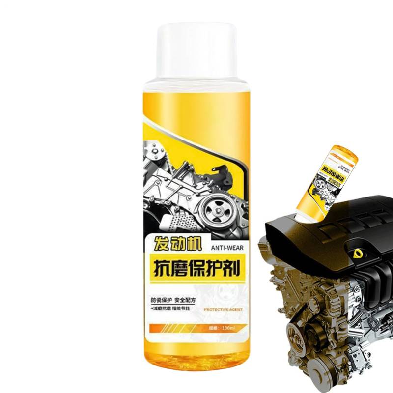 Duroecsain Motor-Verschleißschutz | Auto-Motor Vibrationsschutz & Geräuschreduzierungs-Additiv - Multifunktionales Öl-Additiv Zur Leistungssteigerung Für Erwachsene, Familie Und Kollegen von Duroecsain