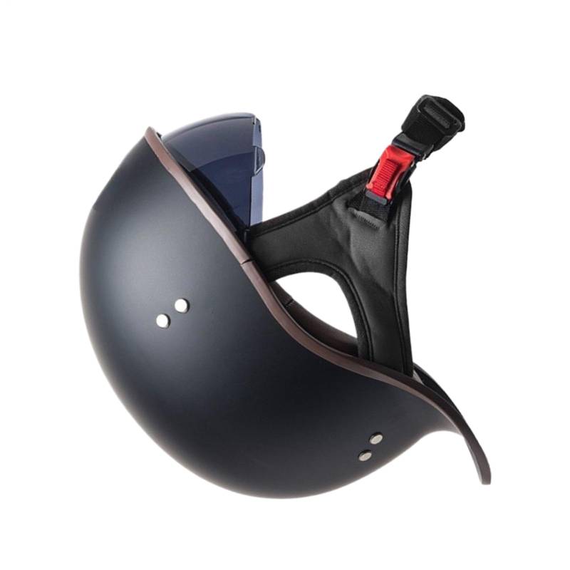 Duroecsain Offroad-Motorradhelme | Street Bike Halbschalenhelm | Hochsichtbarer Helm Mit Abnehmbarem Visier, Wintertaugliche Motorradausrüstung Für Abenteuertouren von Duroecsain