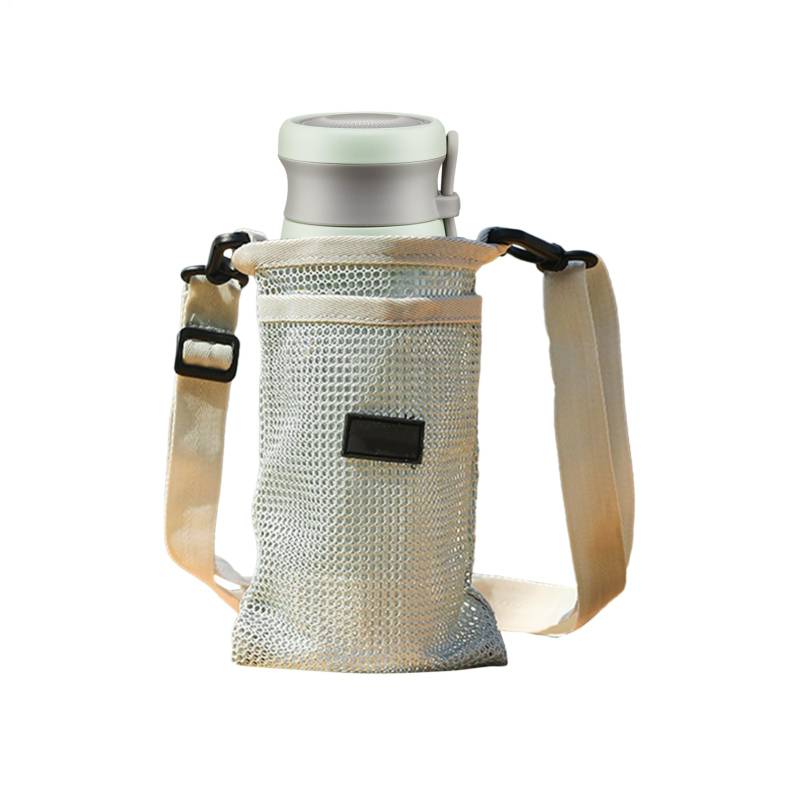 Duroecsain Trinkflasche Tragetasche - Wasserflaschen Umhängetasche,Leicht Verstellbare Stilvolle Tragetasche Für Fitnessstudio Camping Und Pendeln von Duroecsain