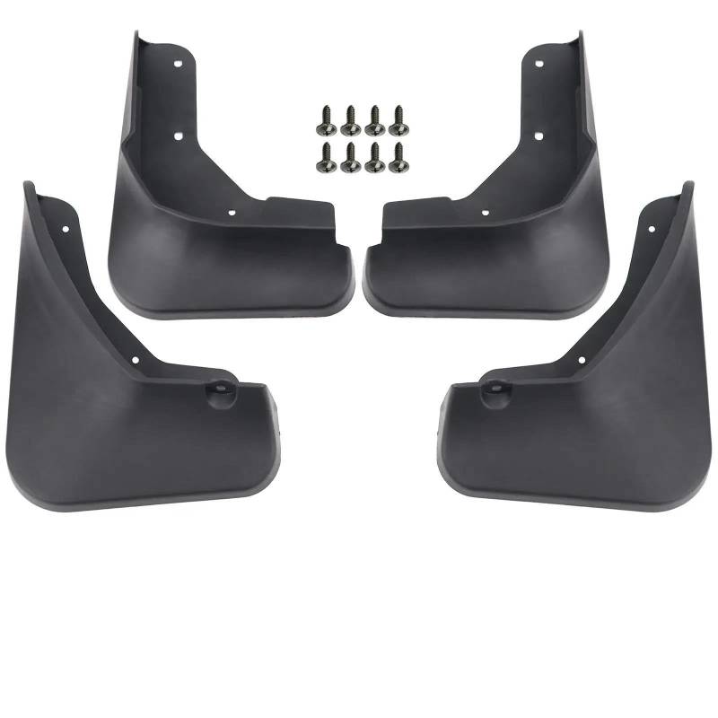 Autokotflügel 4-teiliges Set Geformt Vorne Hinten Auto-Schmutzfänger Für Rogue Für X-Trail T33 21–22 Schmutzfänger Spritzschutz Schmutzfänger Kotflügel Kotflügel Vorne Und Hinten SchmutzfäNger von Dusibulv